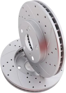 Front Drilled Slotted Disc Brake Rotors Fit for Lexus ES300 1992-1996,31260 - Picture 1 of 5