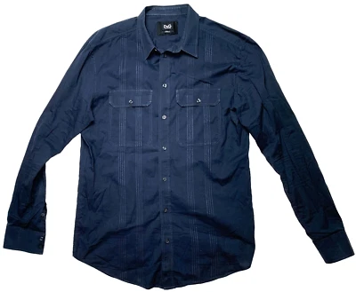 Camisa Dolce & Gabbana Para Hombre Calce Ajustado Manga Larga Con Botones Talla 43/17 Italia Foto 1 de 3