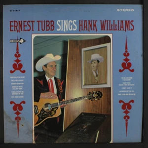 ERNEST TUBB: sings hank williams DECCA 12" LP 33 RPM - Picture 1 of 2