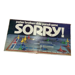 SORRY! Board Game VTG 1972 A Parker Brothers Game Complete - Picture 1 of 12