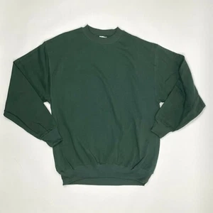 Neu ohne Etikett Vintage Herrengröße Large dunkelgrünes Sweatshirt auf Premier Sportswear Etikett - Bild 1 von 3