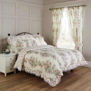 Vantona Spring Bouquet Floral Duvet Cover Set,Bedspread &Curtain-Sold Separately - Picture 1 of 4