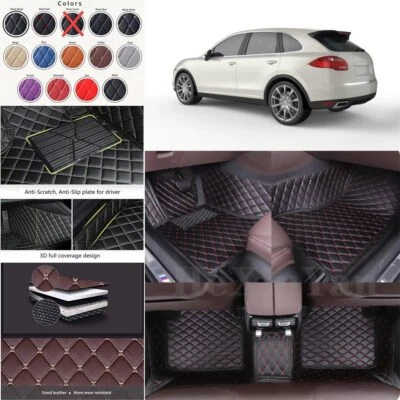 For Bentley Luxury Custom Car Floor Mat Waterproof Non-slip Carpets Cargo Liners Foto 1 de 4