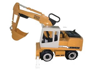 BRUDER 912 LIEBHERR BACKHOE EXCAVATOR DIGGER POWER SHOVEL GERMANY - Picture 1 of 13