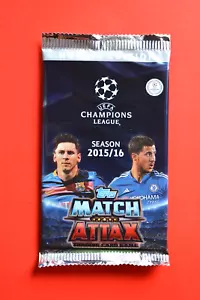 Topps Match Attax Football Champions League 2015/2016-Nordic Edition- 1 x Booster - Foto 1 di 2