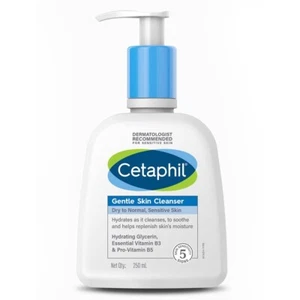Cetaphil Gentle Skin Face & Body Cleanser, trockene bis normale, empfindliche Haut - 250 ml - Bild 1 von 5