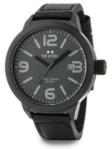 Orologio Uomo TW Steel Marc Coblen Edition e Data Acciaio Quarzo XXL 50MM Watch - Foto 1 di 3