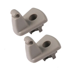 2x Sonnenblende Clip Halterung Halter Grau Für Chrysler 300 Dodge Charger Magnum - Picture 1 of 7