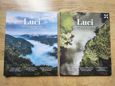 [French] Luci Magazine Luxembourg Edition 1&2 City Nature Camping Travel Unesco - Image 1 of 4