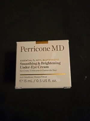 Perricone MD Smoothing & Brightening Eye Cream 0.5 oz Fx Acyl-Glutathione NIB - Изображение 1 из 4