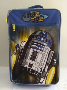 Disney Star Wars R2D2 Soft Carry-On Luggage Suitcase American Tourister 17” Kids - Picture 1 of 3