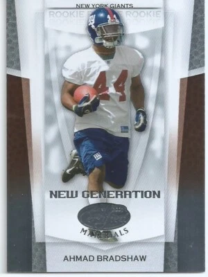 2007 Leaf Certified Materials #153 Ahmad Bradshaw RC - Image 1 of 2