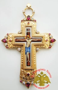 Orthodox Pectoral Crucifix Cross Collection Different Styles Kruzifix Kreuz  - Picture 1 of 36