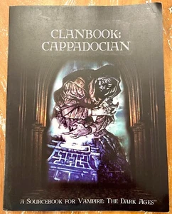 Clanbook: Cappadocian - A Sourcebook for Vampire: The Dark Ages (White Wolf) - Picture 1 of 2