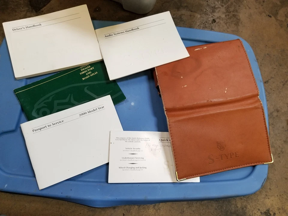 1999 2000 2001 2002  JAGUAR S-TYPE OWNER MANUALS - Image 1 of 2