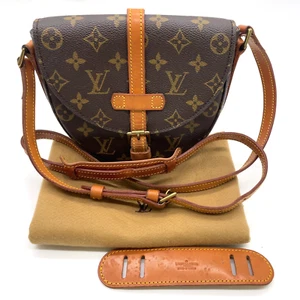 Auth Louis Vuitton Monogram Chantilly PM M40646 Crossbody Bag W/Dustbag NS040436 - Picture 1 of 17