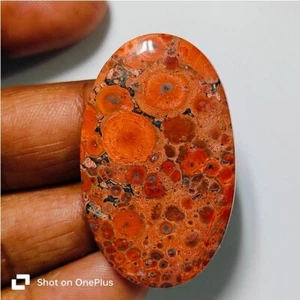 Joyería de piedras preciosas sueltas de jaspe amapola natural 46 quilates ME-10392 - Imagen 1 de 4
