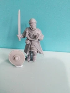 1:30 (60mm) 14th Century medieval Army figure, UNPAINTED. - Picture 1 of 3