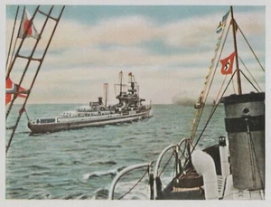 WWII FIGURE, Kriegsmarine Naval Parade (6.2x4.7 cm) - Picture 1 of 1