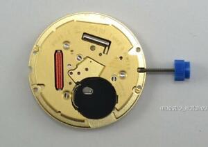 New ETA F06.111 Date @ 3 O'Clock Swiss Made Gold Plated Quartz Watch Movement