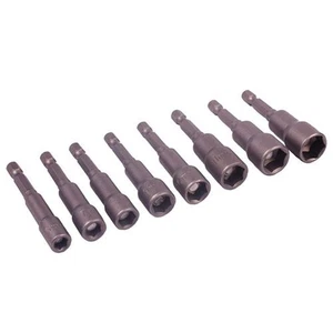 Set De Tournevis Magnétiques BlueSpot 1/4 Pouce, 8 Pièces B/S14107 - Picture 1 of 2