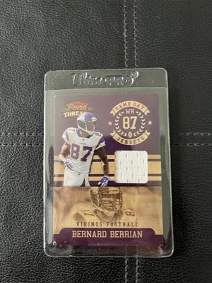 2010 Panini Threads Game Day Jerseys #22 Bernard Berrian  #'d 283/299 Vikings - Image 1 of 4