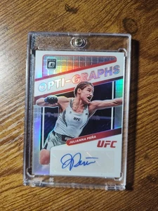Panini Donruss Optic UFC 2022 Julianna Pena Auto Holo con cargador - Imagen 1 de 2