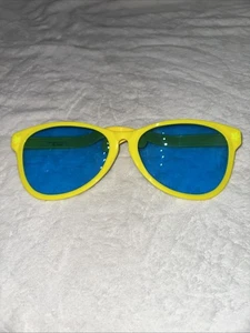 Große Brille Kostüm Fun gelb - Bild 1 von 1