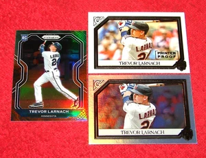 TREVOR LARNACH MINNESOTA TWINS PARALLEL RC ROOKIE LOT OF 3 CARDS (KS706) - Bild 1 von 1