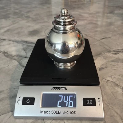 Georg Jensen Silver Sugar Caster - Pyramid/ Pyramide #645 -Rare Find - Image 1 of 4