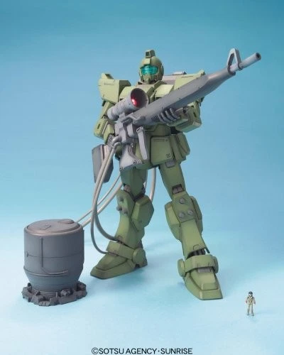 Mobile Suit Gundam The 08th MS Team MG RGM-79 G GM-Sniper Model kit Bandai - Image 1 of 1