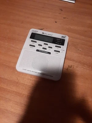 Midland WR-100 Digital Weather Radio NOAA Hazards Alert – White - Image 1 of 3
