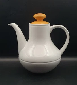 Vintage 70er Jahre Alfred Meakin Glo-White Ironstone Teekanne / Kaffeekanne - Bild 1 von 13