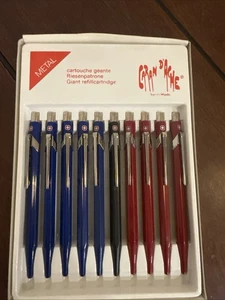 Caran D'Ache Metall Tintenroller UND Ladendisplay NEW OLD STOCK RARE - Bild 1 von 8