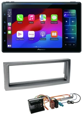 Pioneer Bluetooth DAB MP3 USB Autoradio für Citroen C5 Peugeot 407 ab 04 grau-me - Bild 1 von 4