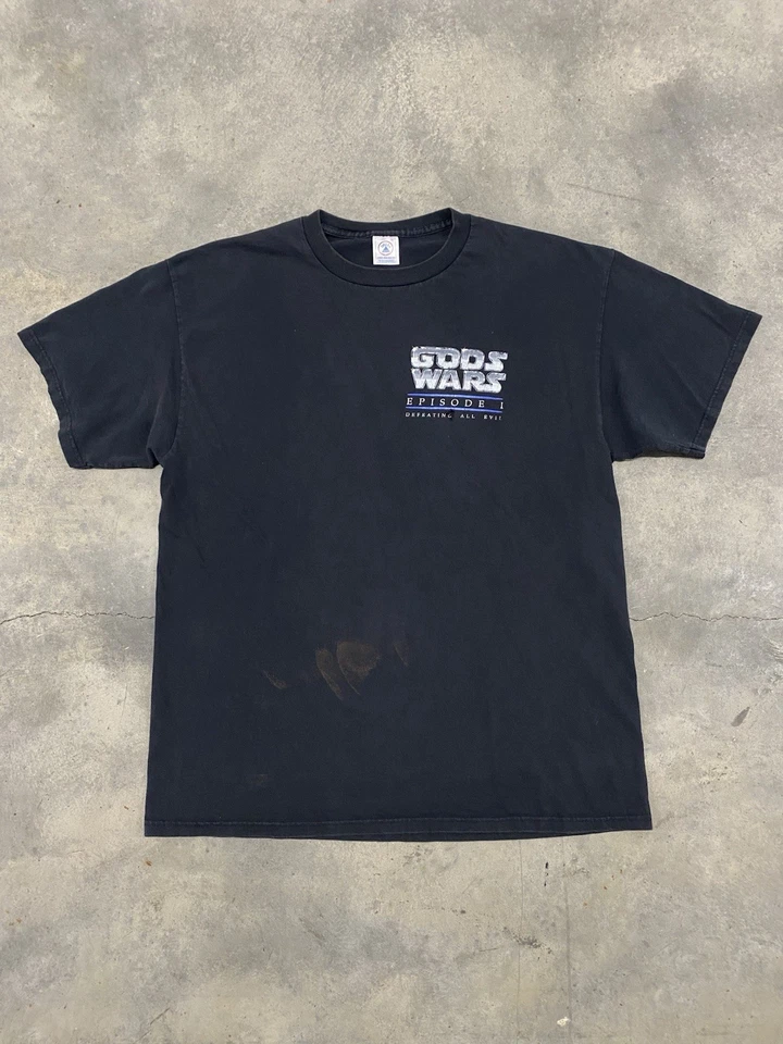 Camiseta Parodia Jesús Star Wars Años 90 Vintage Foto 1 de 4