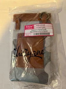Cartera bandolera Thirty-One marcada para teléfono en camuflaje suave, nueva - Imagen 1 de 2