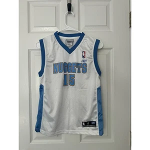 Reebok NBA Denver Nuggets 15 Anthony Youth Jersey Sz: Medium - Picture 1 of 4