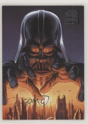 2009 Topps Star Wars Galaxy Series 4 Comics Darth Vader the Enforcer #95 4et - Image 1 of 3