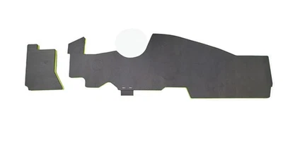 Almohadilla aislante Firewall Sound Deadener para cargador Coronet 1966-1967 frontal gris Foto 1 de 4