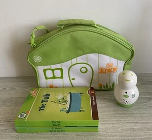 Leap Frog Tag Junior Green Scout Puppy Dog Reader With Carry Bag & 4 Books - Picture 1 of 12