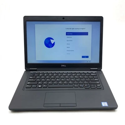 Dell Latitude 5490 14" HD Intel Core i7-8650U 1.90GHz 16GB 512GB NVMe Windows 11 - Image 1 of 4