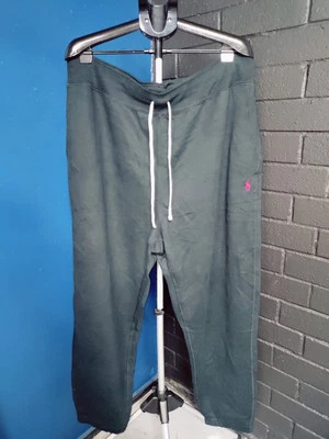 Pantalones deportivos Polo Ralph Lauren polar grandes y altos 2XB negros con pony rojo nuevos Foto 1 de 4