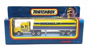 Matchbox Convoy CY23 Scania Covered Truck "MICHELIN" - NM BOXED - Picture 1 of 4