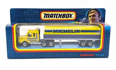 Matchbox Convoy CY23 Scania Covered Truck "MICHELIN" - NM BOXED - Image 1 of 4