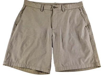 Pantalones Cortos Old Navy Para Hombre Active Go-Dry Cool Stretch Tech 8” Entrepierna Beige 32 Foto 1 de 4