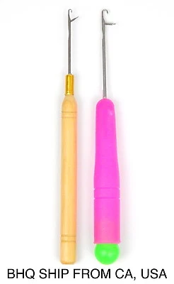 Gancho de cierre aguja de ganchillo para micro trenzas y mantenimiento de rastas Foto 1 de 2