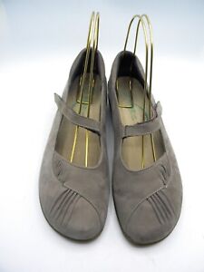 Chaussures confort Naot Taramoa marron gris nubuck tourbillonnant Mary Jane EU 41 US 10