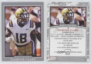2022 SAGE Artistry Silver Damone Clark #10