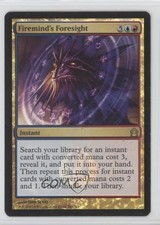 2012 Magic: The Gathering - Return to Ravnica Foil Firemind's Foresight #162 0b5